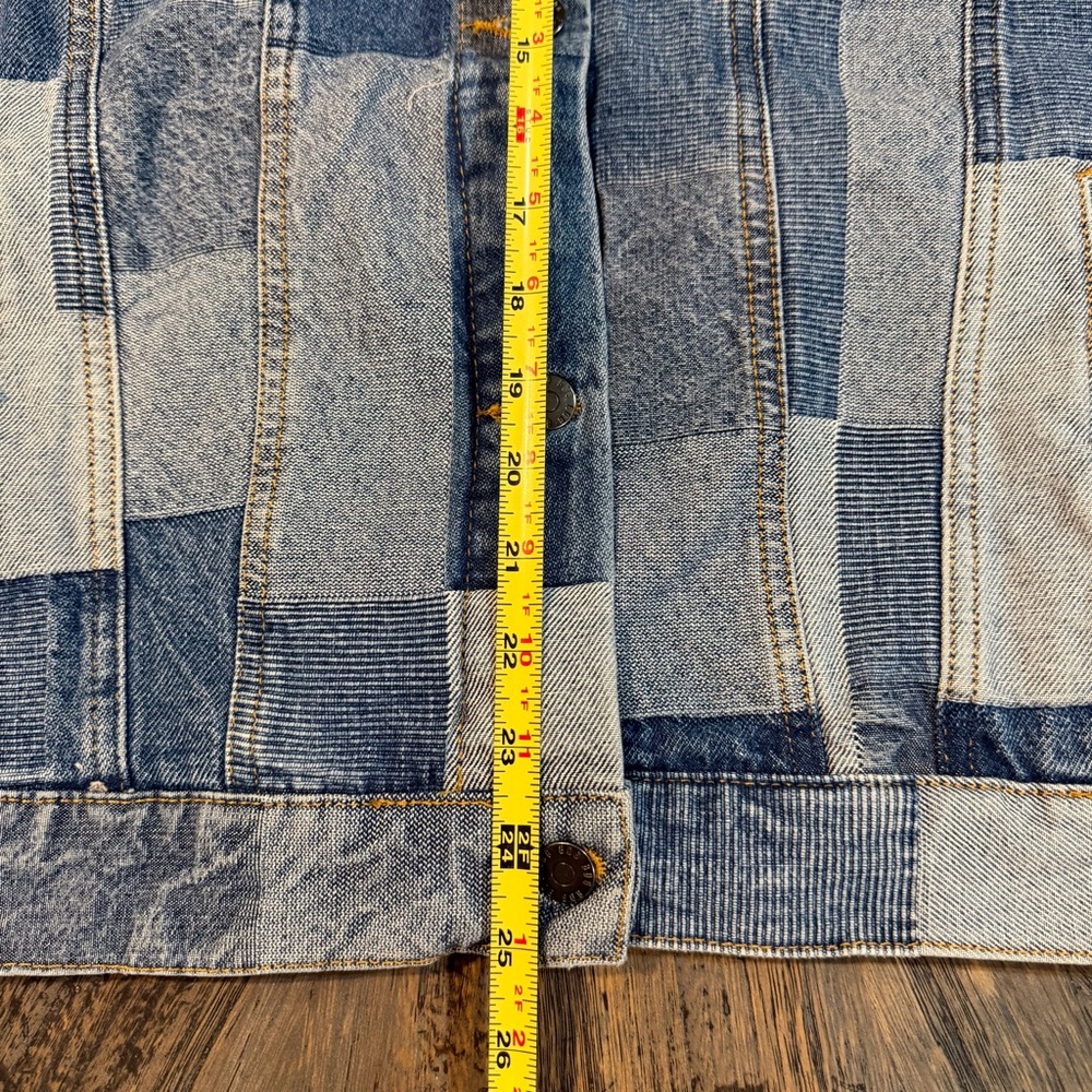 BDG Frankie Patchwork Denim Jacket Women’s Small Jean Jacket - Picture 11 of 13